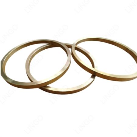 Brass Spacer Ring – Precision Turned Copper Seal Gasket for Valves and Hydraulics