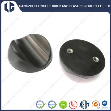 China Custom SBR Rubber Bond to Screw Nut Steel Shock Absorbor Cushion