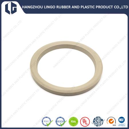 China Manufacturer PEEK Plastic CNC Machining Flat Gasket
