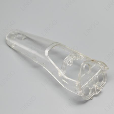 Clear PC/ABS Transparent Housing with Snap Fits – Precision Injection Molded Shell