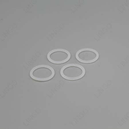 Clear Silicone Flat Washers – Translucent Sealing Gaskets