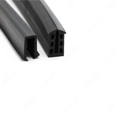 Custom Hardness Rubber Extruded Sealing Profile