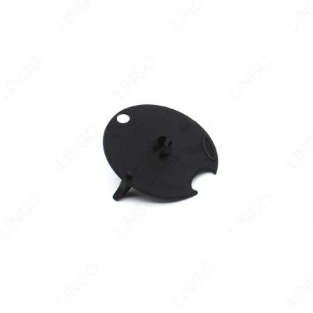 Custom Injection Molded Dual Snap Round Cover – Decorative Access Panel