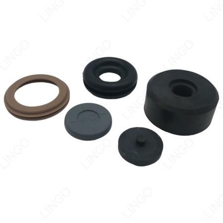 Custom Molded Rubber Assortment – Rubber Plug, Grommet & Buffer Pad Kit 