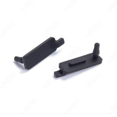 Custom Molded Rubber Locating Tab – Small Rubber Shock Buffer Strip
