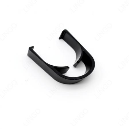 Custom Plastic U-Shaped Pipe Clip – Injection Molded Tube Fixing Bracket