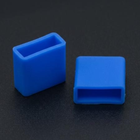 Custom Silicone Protective Cap – High Temp Rubber End Cap & Rectangular Sealing Plug