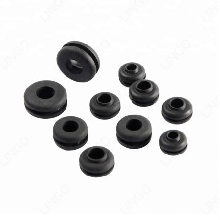 Customized Mini Double Lip Rubber Grommet Kit – Multi-Size Insulated Wire Hole Seal