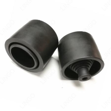 Cylindrical Custom Rubber Buffer – Internal Thread Rubber Shock Mount 