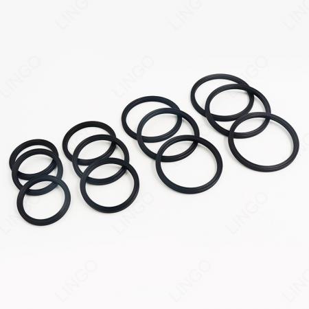 Different ID Rubber O Ring Set, Oil Resistant Hydraulic Plumbing Repair Seal Kit