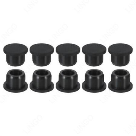 Durable Flanged T-Shape Rubber Stopper – Quick Push-In Waterproof Dustproof Plug