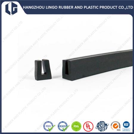 EPDM Rubber U-Channel Internal Dimensions 10mm X 3mm External Dimensions 14mm X 11mm Fits 3mm Panel or Glass