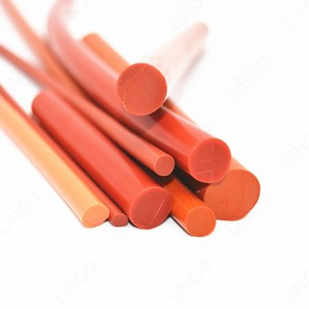FDA Grade Silicone Rubber Extruded Round Cord for Sealing and Gasket Applications