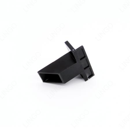 Flange Square Taper Plastic Air Outlet Nozzle – Square Flanged Tapered Air Nozzle