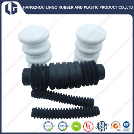 Food Grade SGS FDA Silicone Rubber Heat Resistant Dustproof Expansion Rubber Bellows
