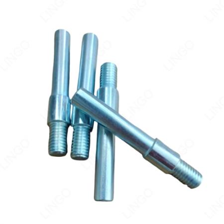 Galvanized Stepped Shaft – Threaded Step Guide Pin for Mechanical Assembly