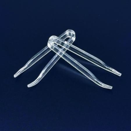High-Clarity PC/PS Transparent Tweezers for Electronics, Laboratory, and Medical Use