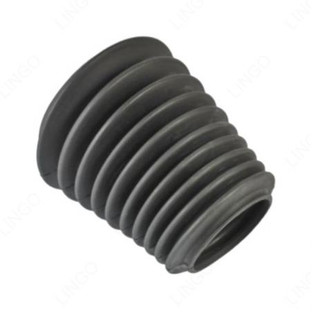 High Elasticity Straight Multi-Rib Rubber Dust Boot – Ozone Resistant Waterproof Bellows