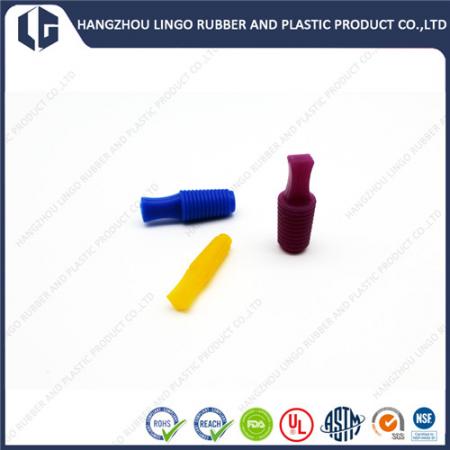 High Temperature Resistant Silicone Blind Hole Spiral Thread Plug