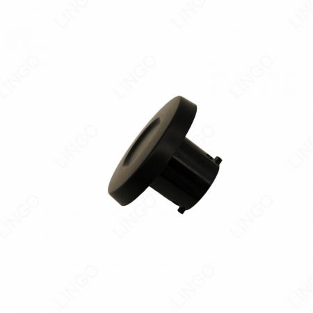 Injection Molded Round Flange Snap Plug, Snap-in Dustproof Decorative Plastic Cap