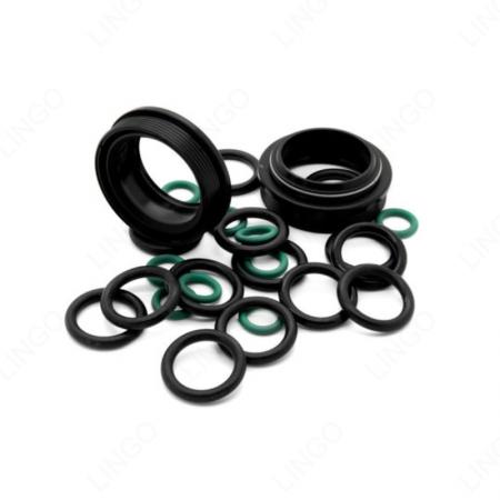 Mixed Hydraulic Seal Repair Kit, U-Cup Oil Seal & FKM O-Ring Assortment Set