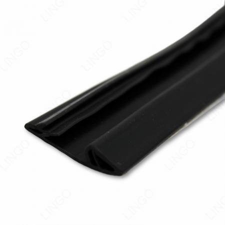 Multi-Lip Dual-Chamber EPDM Rubber Weather Seal Strip