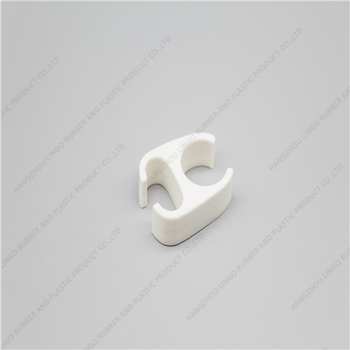 Outdoor Weather Resistant White EPDM Rubber Clip