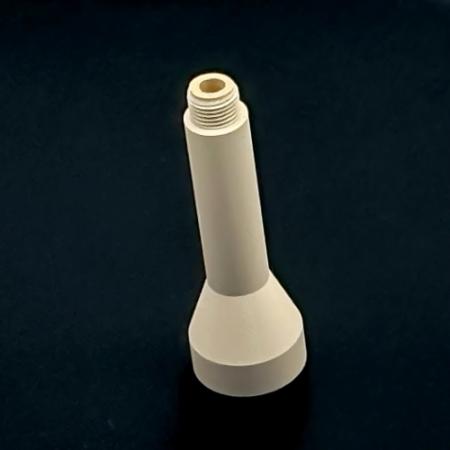 PEEK Male-Thread Conical Long Nozzle – High-Temp Wear-Resistant Fluid Tip 