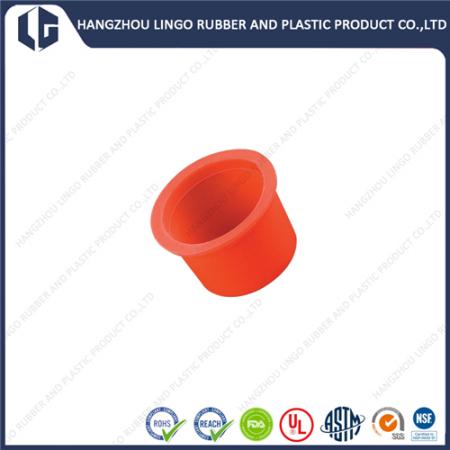 Red Temperature-Resistant and Corrosion-Resistant Conical Silicone Cap and Stopper