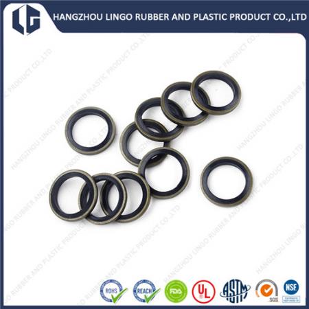 Rubber Bonded to Steel Rubber Washer