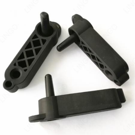 Rubber Shock Absorbing Bracket with Locating Pin – Grid-Reinforced Buffer Support Mount