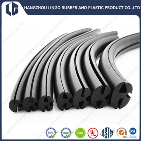 UV Resistant EPDM Windshield Rubber Seal Strip with Self Locking