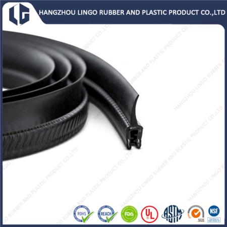 Waterproof Co-Extruded Trim Seals Rubber Flap Seal
